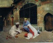 unknow artist Arab or Arabic people and life. Orientalism oil paintings 175 oil on canvas